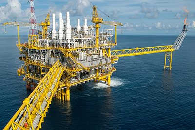 Pinturas epóxicas para plataformas de gas y petróleo